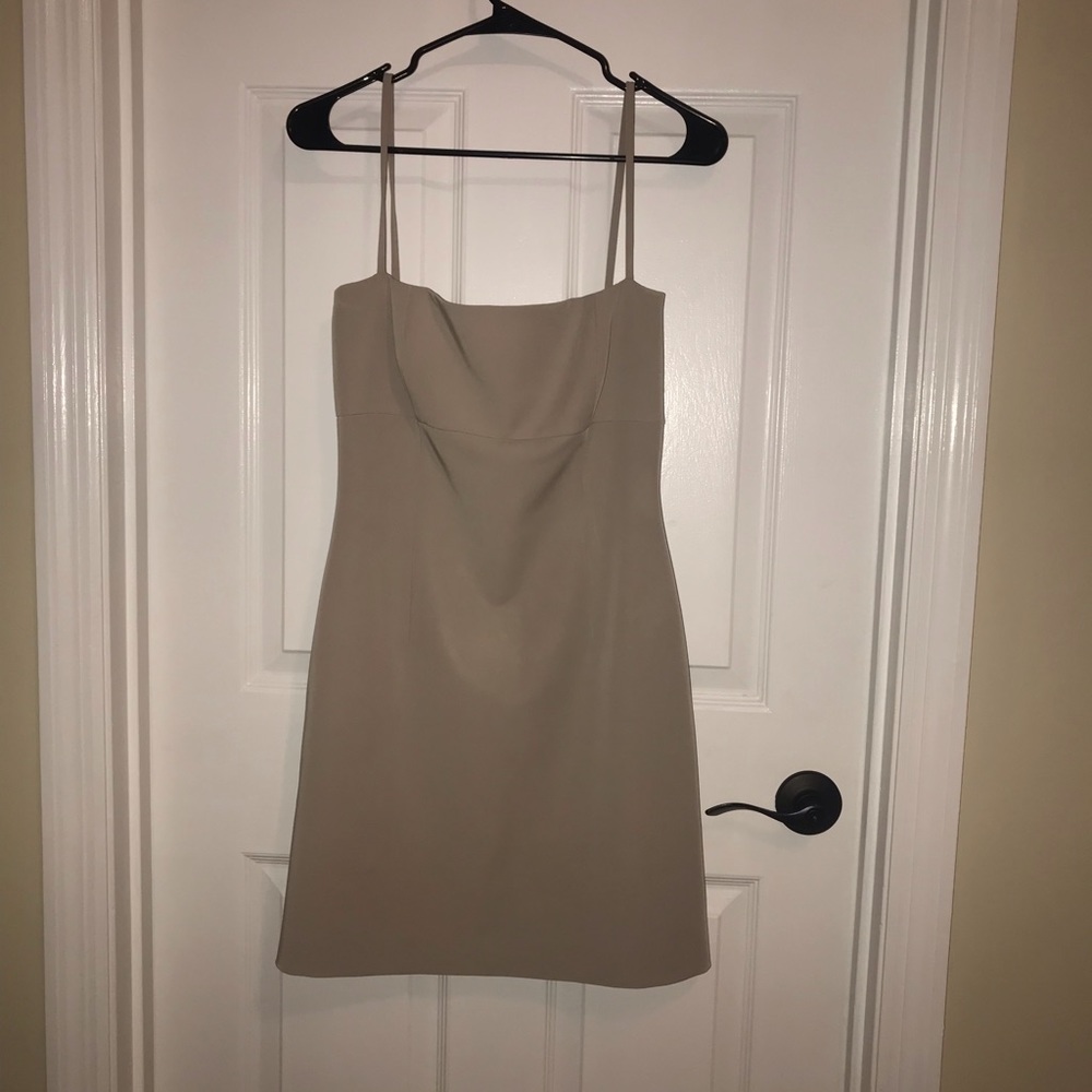 Taupe/nude Tahari dress